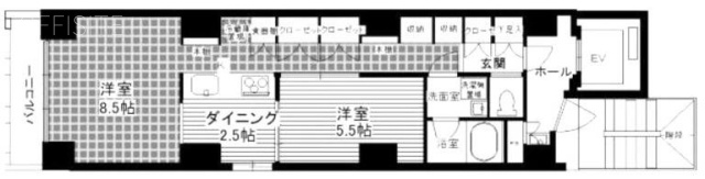 LILIO小石川5F 間取り図