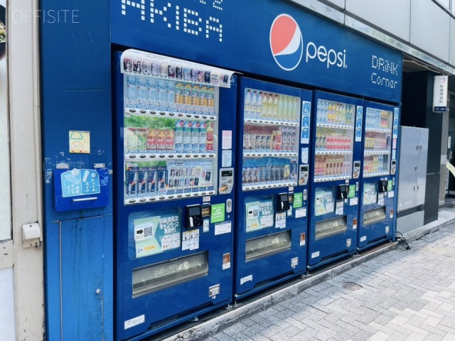 山中ビル 自動販売機