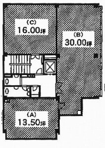 松宝ビル1F 間取り図