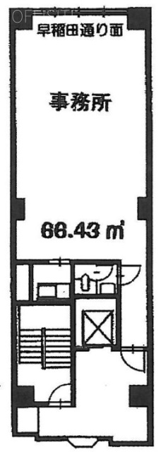 松島第一ビル2F 間取り図