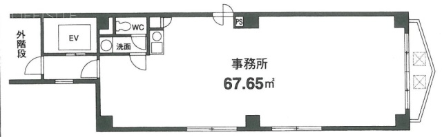 星ビル2F 間取り図