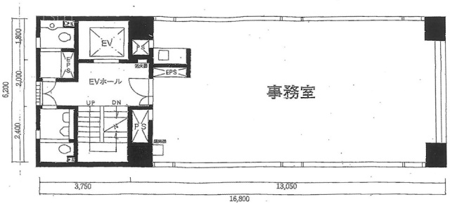 タイムズビル3F 間取り図