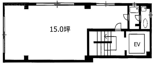 ル・グラシエルBLDG.156F 間取り図