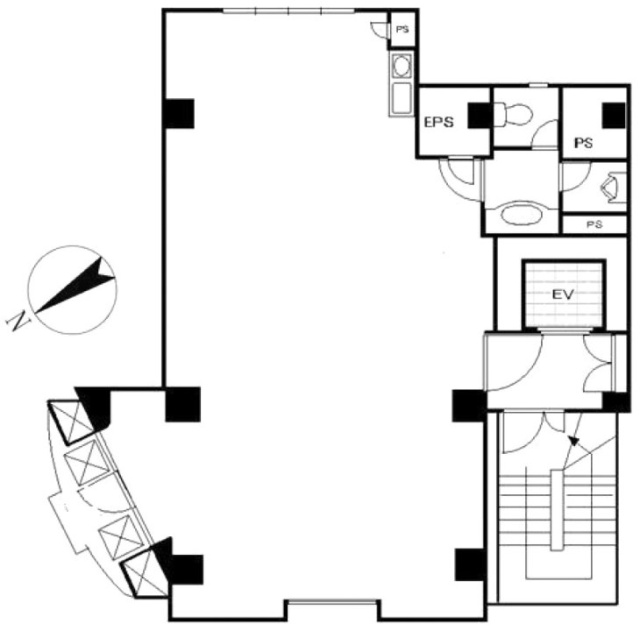 千代田21ビル4F 間取り図