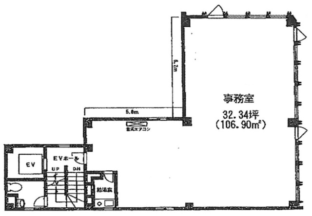 岩崎ビル3F 間取り図