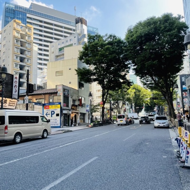 ビジネスヴィップ渋谷・道玄坂坂本ビル ビル前面道路