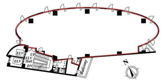 新東洋赤坂ビル3F 間取り図