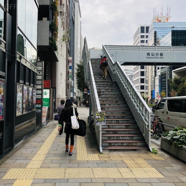 TYビル ビル前面道路