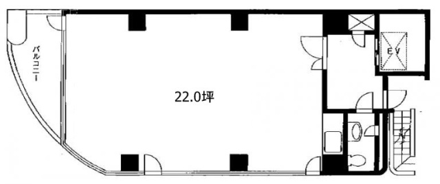 光井東日本橋ビル3F 間取り図