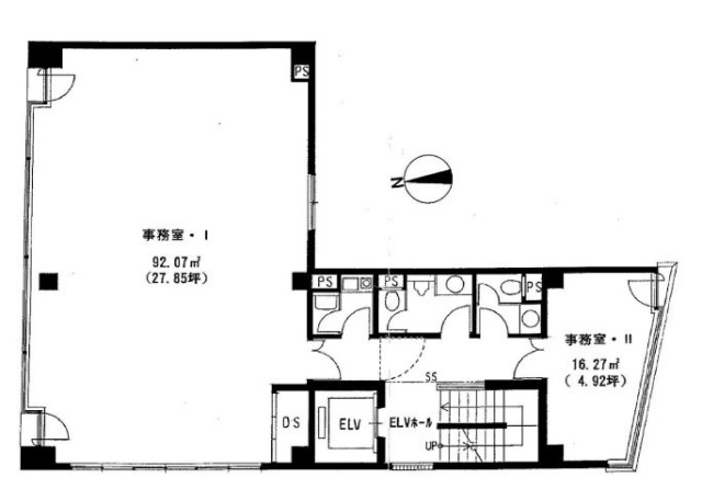 K-2ビル5F 間取り図