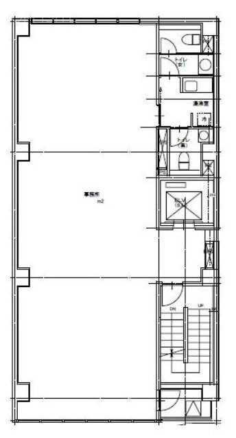 千駄ヶ谷ファースト2F 間取り図