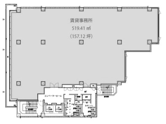 睦ビル二子玉川3F 間取り図