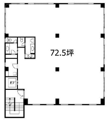 モンブルービル2F 間取り図