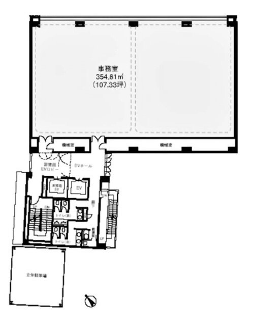 赤坂室町ビル9F 間取り図