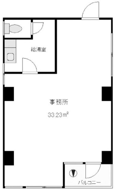 ベルメゾン神田B1F 間取り図