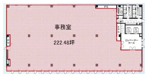 ビサイド木場(ダヴィンチ木場)5F 間取り図