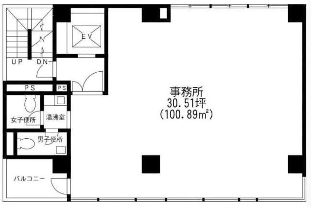 第2成瀬秋葉原ビル2F 間取り図