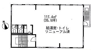 フォックスビル4F 間取り図