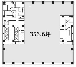 室町東三井ビルディングB2F 間取り図