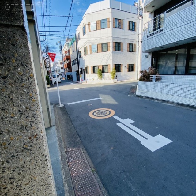 エスポアールビル ビル前面道路