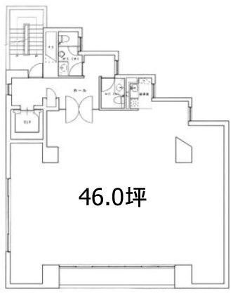 岩本町シティプラザビル3F 間取り図