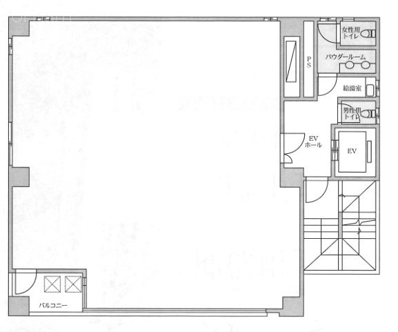 里村ビル3F 間取り図