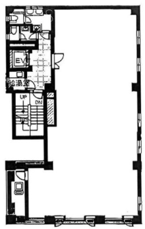 銀座松良ビル1F 間取り図