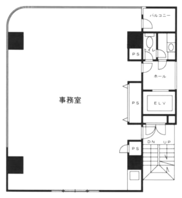 宮倉ビル4F 間取り図