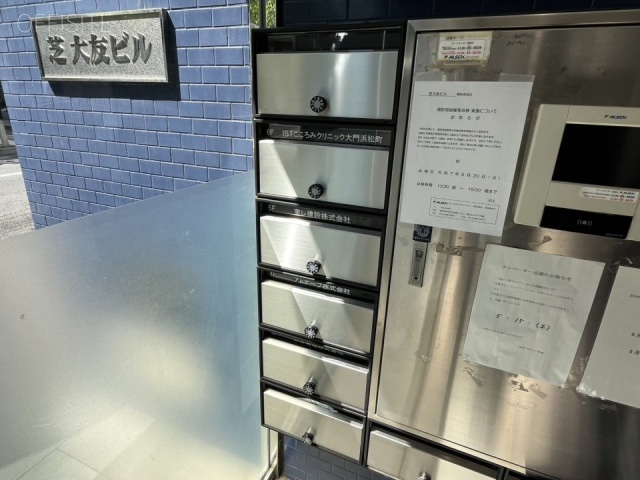 芝大友ビル　エントランス