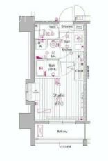ガーラ・アヴェニュー渋谷ビル4F 間取り図