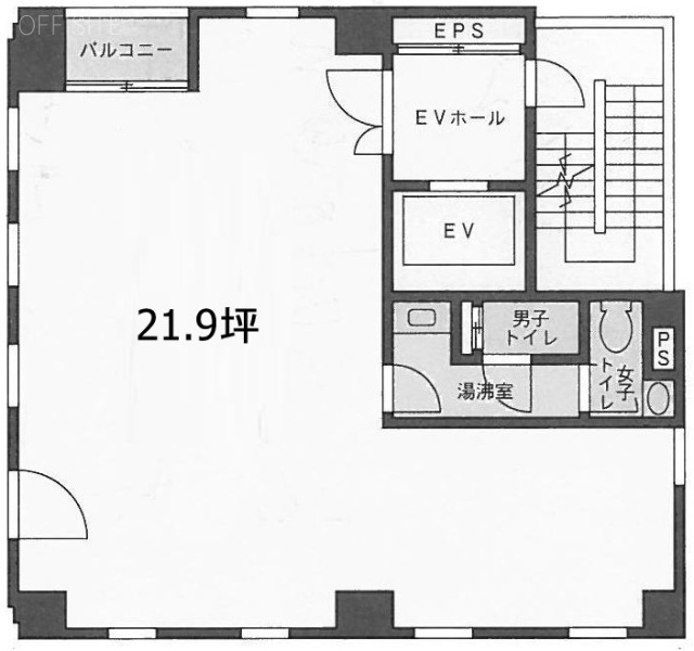 KHOビル3F 間取り図