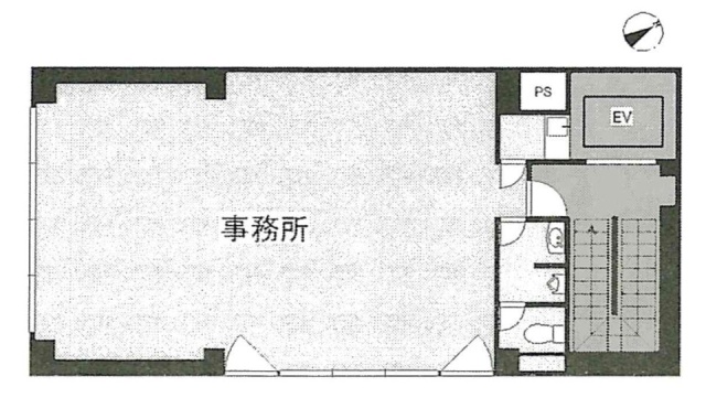 東洋油脂ビル4F 間取り図