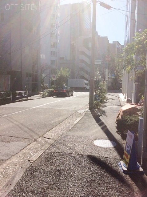 広尾186ビル ビル周辺道路
