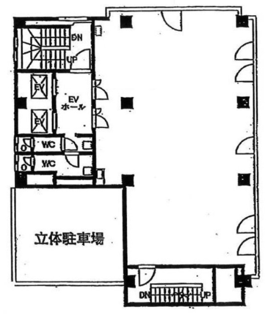 城北自動車会館ビル6F 間取り図