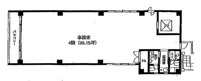 長井ビル2F 間取り図