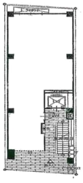 橋本ビル4F 間取り図