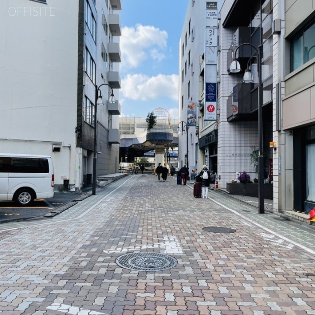 THE BLOOM UENO 前面道路