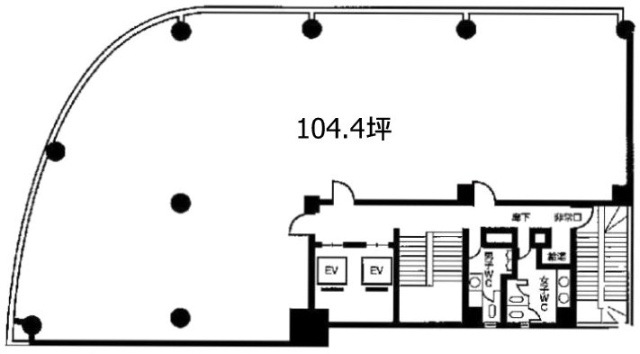 東貨ビル2F 間取り図