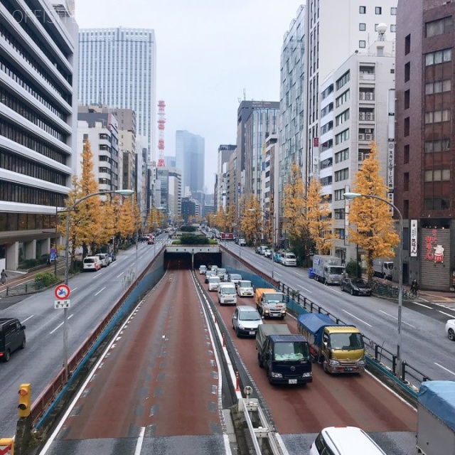 銀座スワロービル ビル前面道路