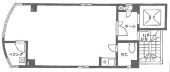 第一上州ビル6F 間取り図