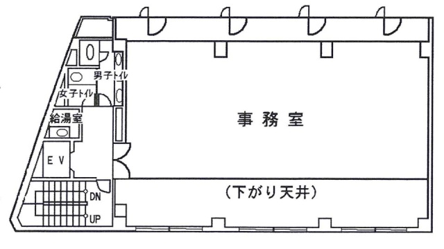 橋本ビル4F 間取り図