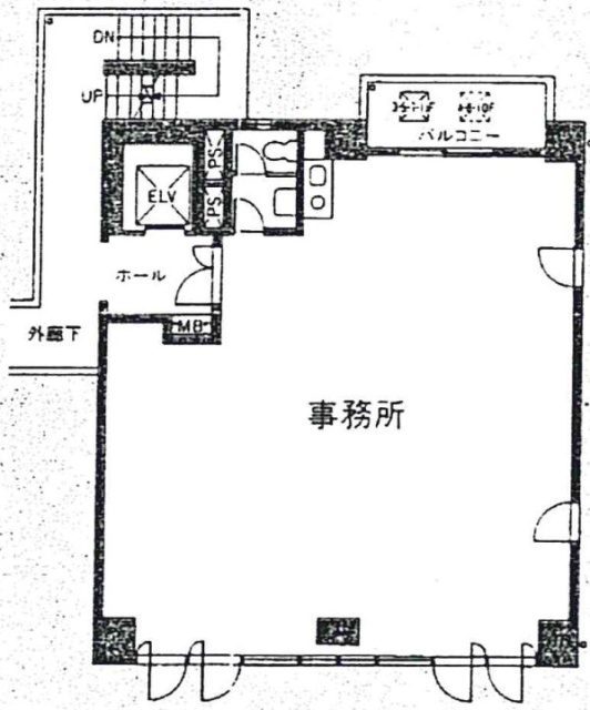 金子ダイヤモンドビル3F 間取り図
