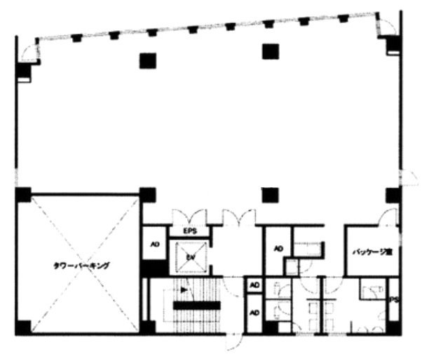 朝日生命武蔵野ビル1F 間取り図