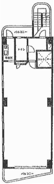 長谷部第12ビル3F 間取り図