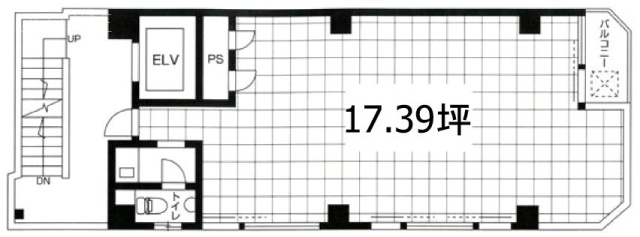 鈴木ビル3F 間取り図
