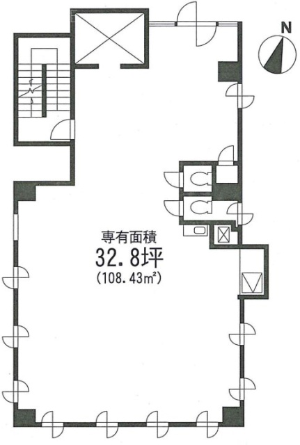 KT新宿ビル5F 間取り図