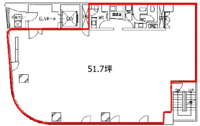 アトム青山タワー3F 間取り図