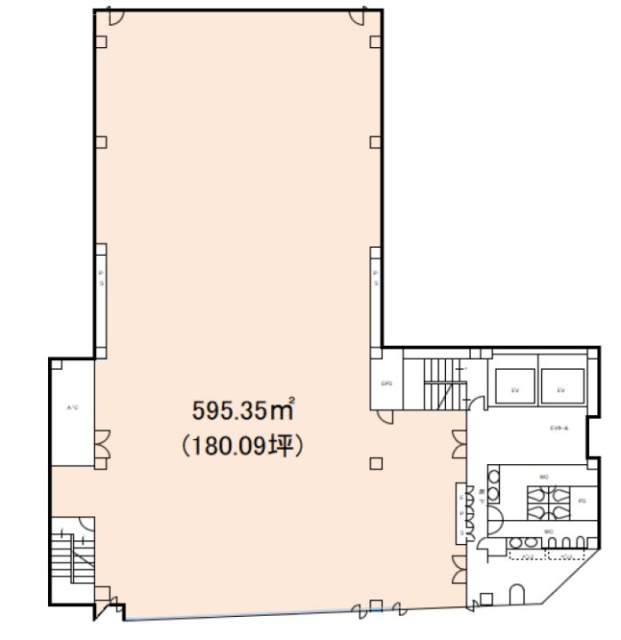 日暮里UCビル8F 間取り図