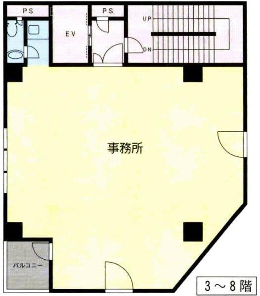 ベイサイド関内ビル7F 間取り図