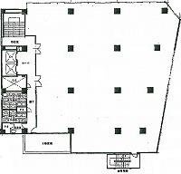 中島ビル4F 間取り図